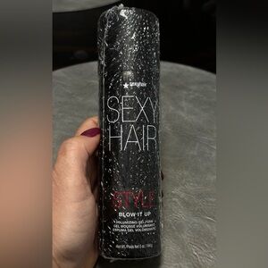 SexyHair Style Blow It Up Volumizing Gel Foam, 5 Oz | Up to 50% More Volume | Ad